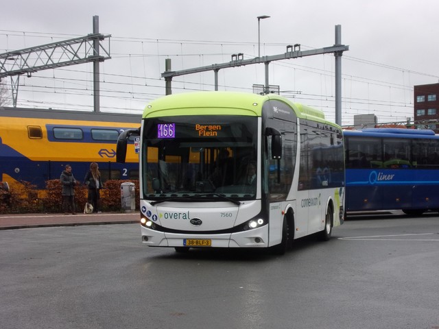 Foto van CXX BYD K7U 7560 Midibus door Lijn45