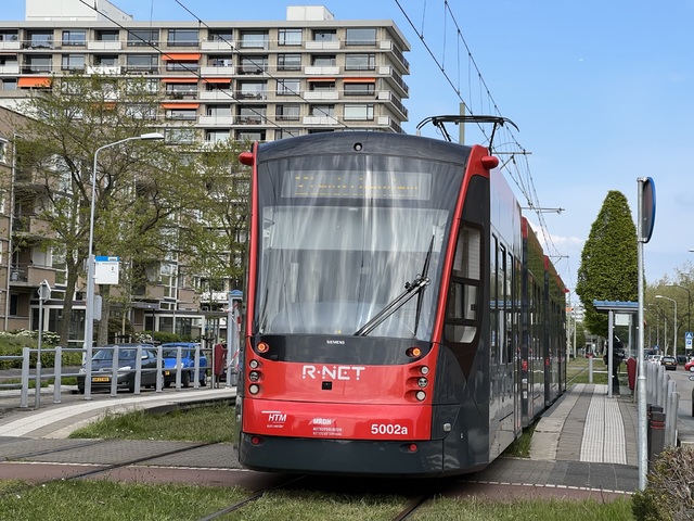 Foto van HTM Avenio 5002 Tram door Stadsbus