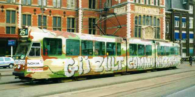 Foto van GVB 9- & 10G-tram 807 Tram door Jelmer