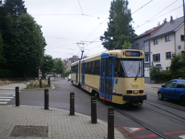 Foto van MIVB Brusselse PCC 7717 Tram door Perzik