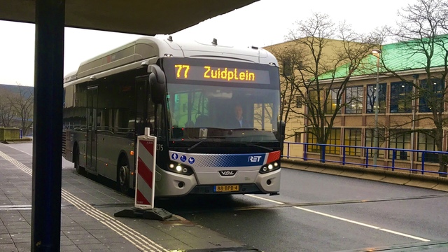 Foto van RET VDL Citea SLE-120 Hybrid 1275 Standaardbus door OVRegioRotterdam