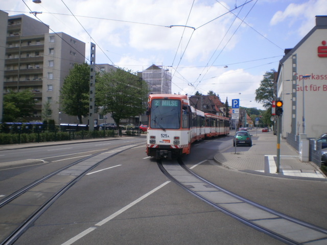 Foto van MoBiel Stadtbahnwagen M/N 8 525 Tram door Perzik