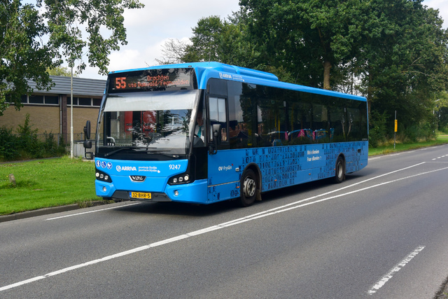 Foto van ARR VDL Citea LLE-120 9247 Standaardbus door NLRail