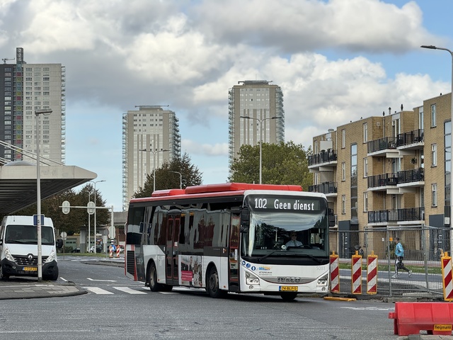 Foto van EBS Iveco Crossway LE CNG (12mtr) 5081 Standaardbus door Stadsbus