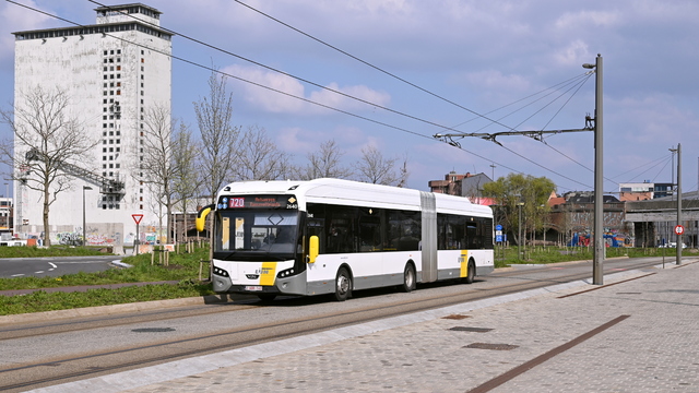 Foto van DeLijn VDL Citea SLFA-180 Hybrid 2640 Gelede bus door_gemaakt WDaelmans