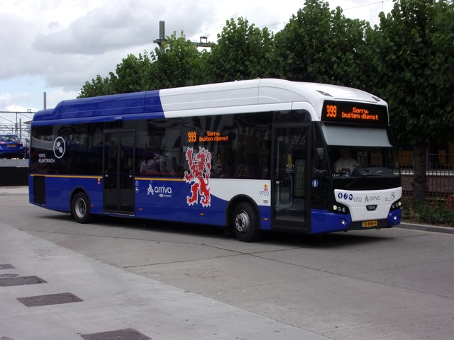 Foto van ARR VDL Citea LLE-115 Electric 9702 Standaardbus door Lijn45