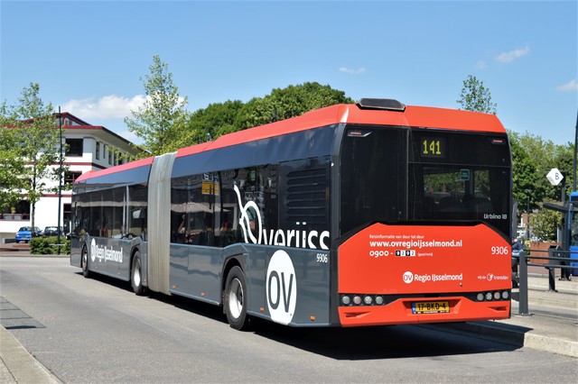 Foto van OVinIJ Solaris Urbino 18 9306 Gelede bus door_gemaakt wyke2207