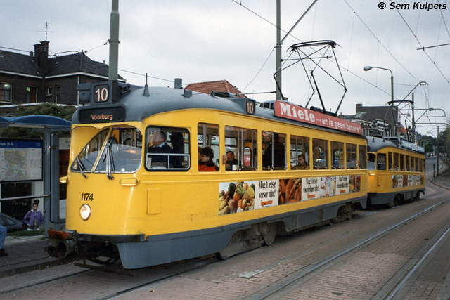 Foto van HTM Haagse PCC 1174 Tram door RW2014