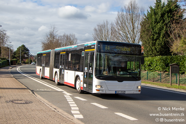 Foto van VonMulert MAN Lion's City G 67 Gelede bus door Busentrein