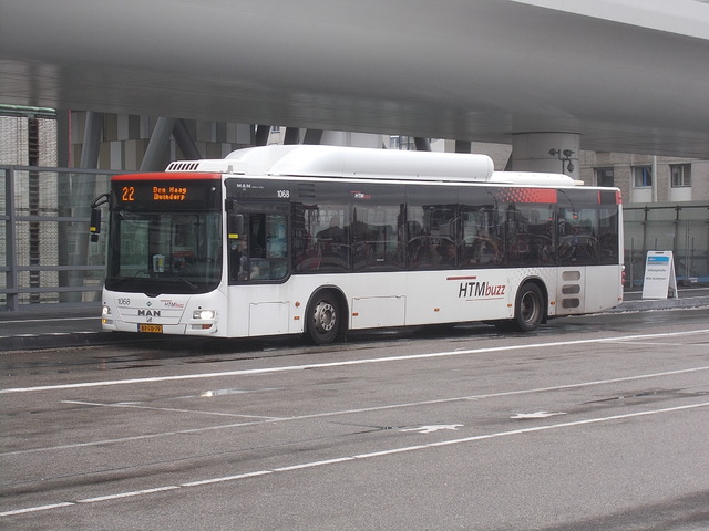 Foto van HTM MAN Lion's City CNG 1068 Standaardbus door stefan188