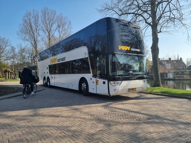 Foto van Pouw Van Hool Astromega 40 Dubbeldekkerbus door_gemaakt Tramspoor