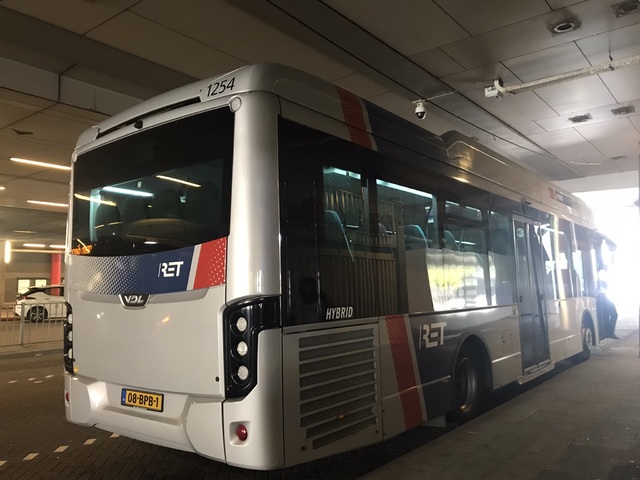 Foto van RET VDL Citea SLE-120 Hybrid 1254 Standaardbus door_gemaakt Rotterdamseovspotter