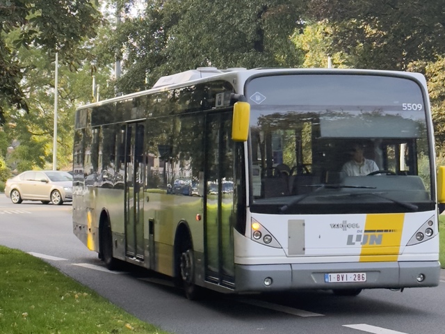 Foto van DeLijn Van Hool A360 5509 Standaardbus door Ovzuidnederland
