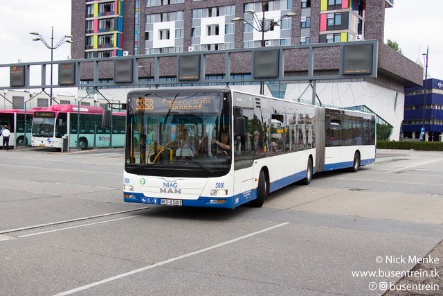 Foto van NIAG MAN Lion's City G 5801 Gelede bus door Busentrein