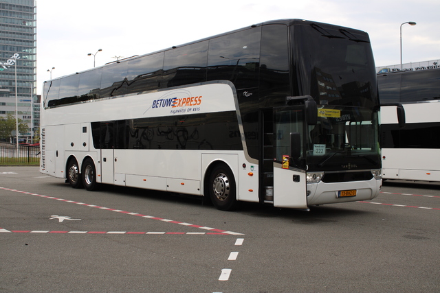 Foto van BTEX Van Hool Astromega 250 Dubbeldekkerbus door NE24