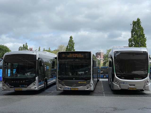 Foto van QBZ Heuliez GX437 ELEC 7402 Gelede bus door M48T