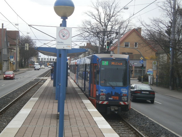 Foto van MoBiel Stadtbahnwagen M/N 8 542 Tram door Perzik