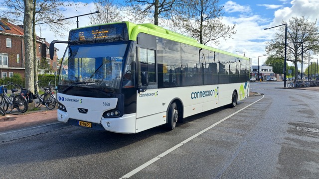 Foto van CXX VDL Citea LLE-120 5868 Standaardbus door treinspotter-Dordrecht-zuid
