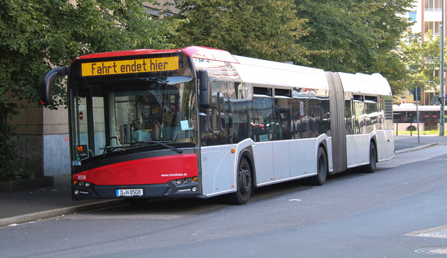 Foto van Rheinbahn Solaris Urbino 18 8508 Gelede bus door_gemaakt BusDordrecht2003
