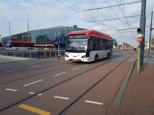 Foto van EBS VDL Citea LLE-99 Electric 6019 Midibus door treinspotter-Dordrecht-zuid