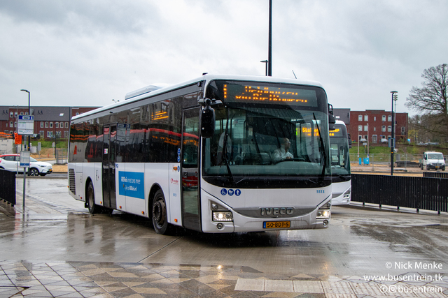 Foto van HER Iveco Crossway LE (12mtr) 5513 Standaardbus door Busentrein