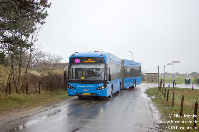 Foto van ARR VDL Citea SLFA-180 Electric 3034 Gelede bus door_gemaakt Busentrein