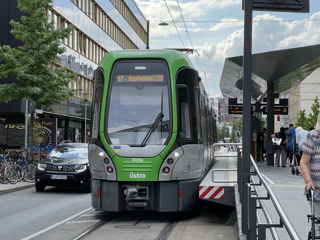 Foto van Ustra TW3000 3022 Tram door Stadsbus