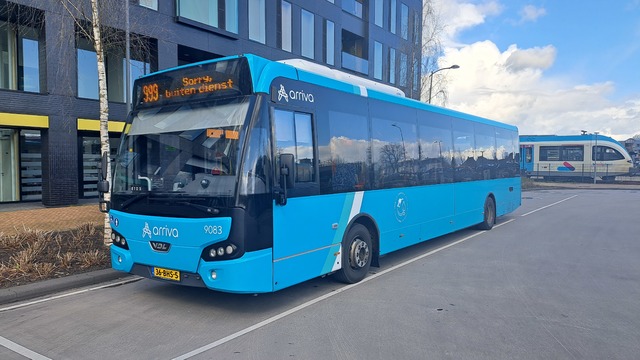 Foto van ARR VDL Citea LLE-120 9083 Standaardbus door treinspotter-Dordrecht-zuid