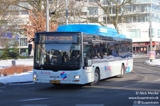 Foto van HER MAN Lion's City CNG 5307 Standaardbus door Busentrein