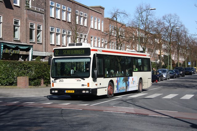 Foto van HTM Den Oudsten B96 203 Standaardbus door dmulder070