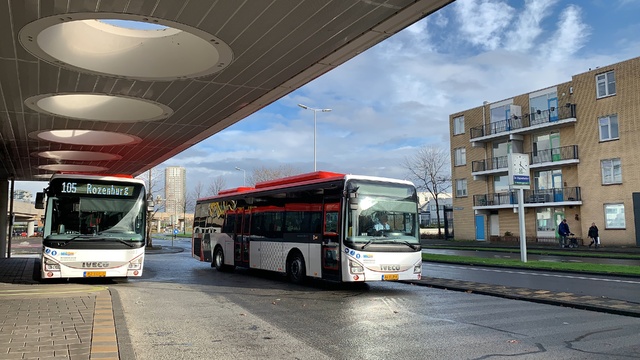 Foto van EBS Iveco Crossway LE CNG (12mtr) 5091 Standaardbus door Stadsbus