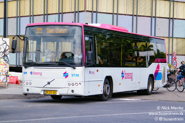 Foto van NVO Volvo 8700 RLE 5736 Standaardbus door Busentrein