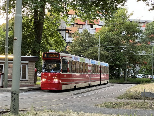 Foto van HTM GTL8 3132 Tram door_gemaakt Stadsbus