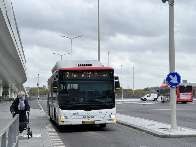 Foto van HTM MAN Lion's City CNG 1048 Standaardbus door Stadsbus