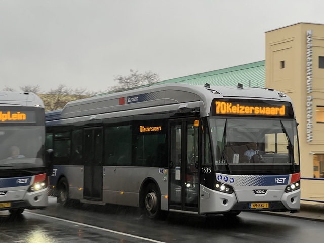 Foto van RET VDL Citea SLF-120 Electric 1535 Standaardbus door Stadsbus