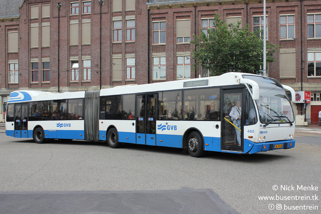 Foto van GVB Berkhof Jonckheer G 460 Gelede bus door_gemaakt Busentrein