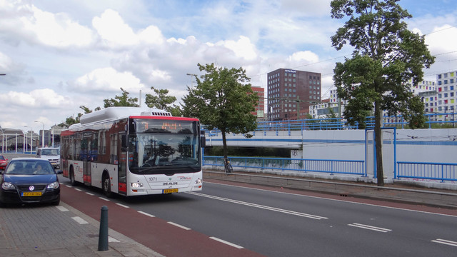 Foto van HTM MAN Lion's City CNG 1071 Standaardbus door OVdoorNederland