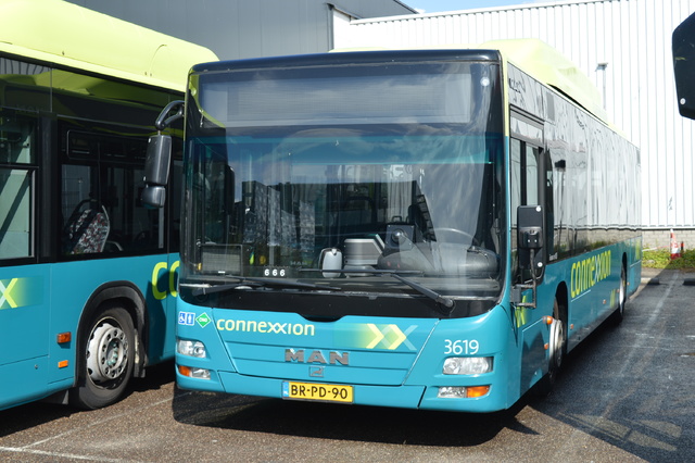 Foto van CXX MAN Lion's City CNG 3619 Standaardbus door wyke2207