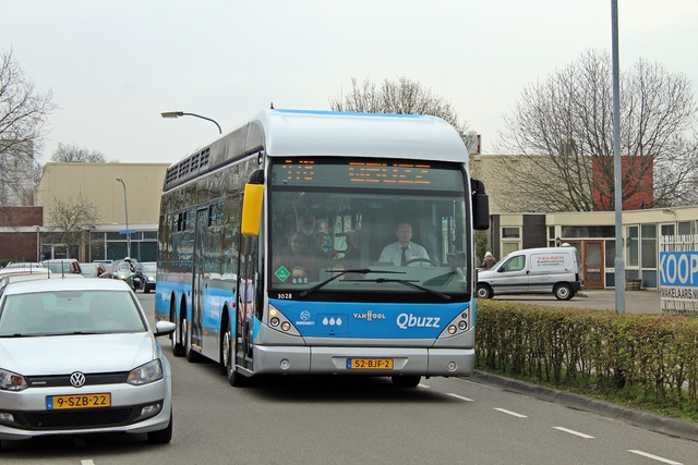 Foto van QBZ Van Hool A330 Fuel Cell 3028 Standaardbus door bartjem