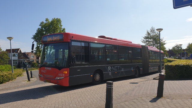 Foto van EBS Scania OmniLink G 1023 Gelede bus door_gemaakt OVfotoNL