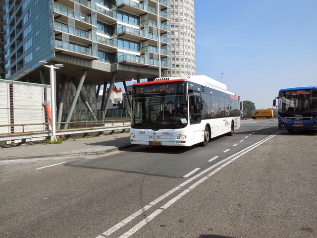 Foto van HTM MAN Lion's City CNG 1092 Standaardbus door Stadsbus