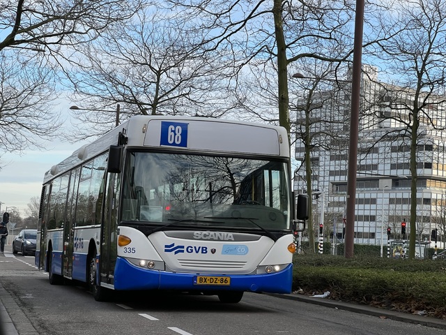 Foto van GVB Scania OmniCity 335 Standaardbus door Stadsbus
