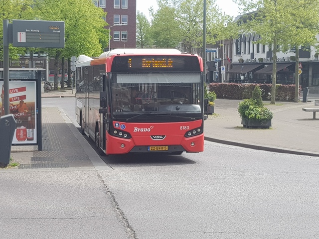 Foto van ARR VDL Citea SLF-120 8180 Standaardbus door treinspotter-Dordrecht-zuid