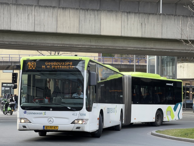 Foto van CXX Mercedes-Benz Citaro G 1098 Gelede bus door Stadsbus