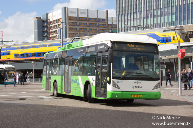 Foto van ARR Van Hool A300 Hybrid 4885 Standaardbus door_gemaakt Busentrein