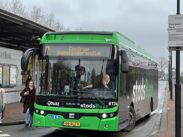 Foto van QBZ Ebusco 2.2 (12mtr) 6134 Standaardbus door Stadsbus