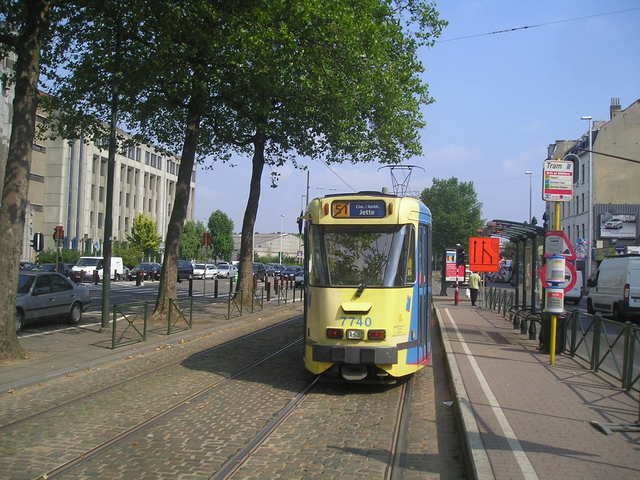 Foto van MIVB Brusselse PCC 7740 Tram door Perzik