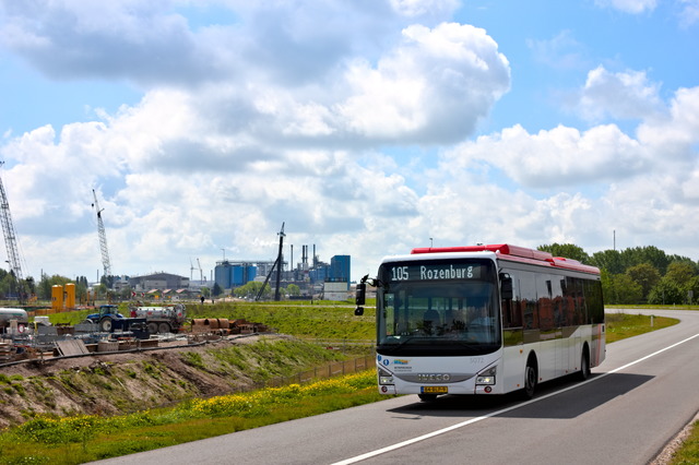 Foto van EBS Iveco Crossway LE CNG (12mtr) 5072 Standaardbus door Desbarts