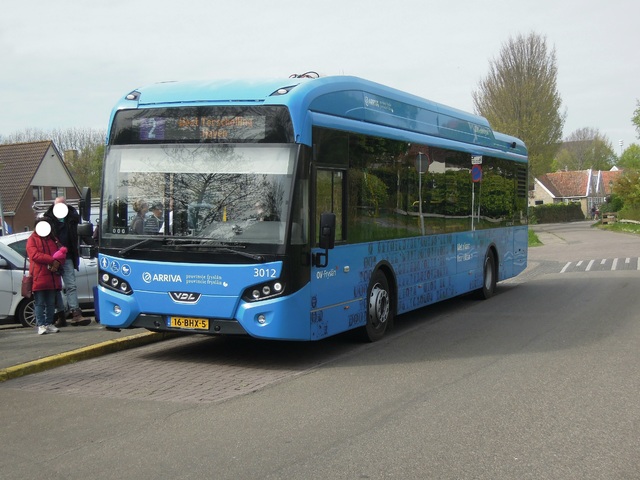 Foto van ARR VDL Citea SLF-120 Electric 3012 Standaardbus door OVSpotterLinschoten