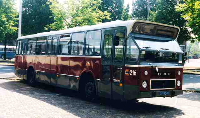 Foto van GVU DAF-Hainje CSA-I 216 Standaardbus door Jelmer